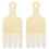2Pcs Versatile White Plastic Royal Jelly Extractor Pen Beekeeping Tool 1