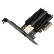 AQC113C 10G PCIe Single Port Network Adapter Black