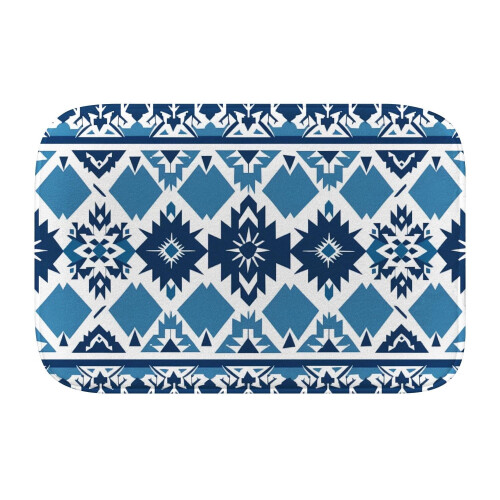 Bohemian Style252Αντιολισθητικό χαλί μπάνιου με αφρό μνήμης: Απορροφητικό, στεγνώνει 2