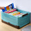 Stackable Plastic Containers For Optimal Space Utilization, Multi-Purpose Storage Solutions With Portable Design, Heavy-Duty Foldable Storage Bins 3