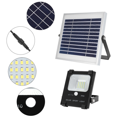 Outdoor Security Spotlight, Customizable Settings Floodlight With Energy Efficient Floodlight For Garage, Courtyard, Trail (Motion Sensor LED Flood 2