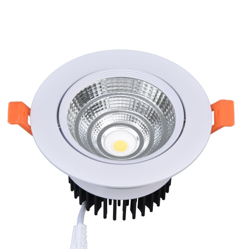 Warm White Spotlight Dimmable LED Ceiling Light Recessed Lighting Fixture Quality Guarantee Halogen Bulb Replacement High Quality Adjustable 2