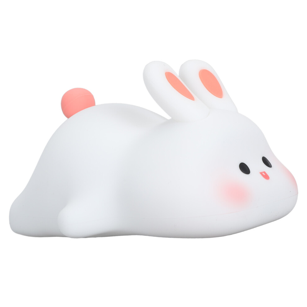 Light Usb Rechargeable Silicone Bunny Lamp Touch Bedside For Baby's Room Study