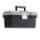 Toolbox With Lock Sturdy Toolbox Pro Tool Box With Metal Handle Secure Plastic Toolbox With Removable Tray Tool Storage Versatile Design Durable 3
