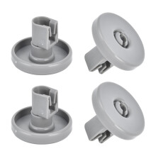 Roda de 40 mm para a prateleira inferior da máquina de lavar louça AEG Favorit, Privileg,