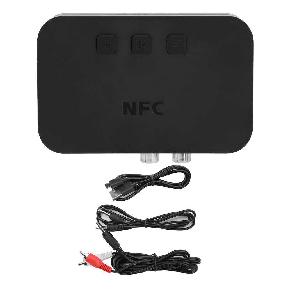 Bluetooth Hi Fi Sound Wireless Audio Adapter, Nfc-Enabled Bluetooth Receiver With Hi Res Audio, Universal Compatibility, Aptx Low Latency, Safe And 9365509898802