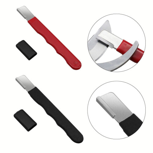 Sharpener Stone Garden Tool Sharpener Alloy Steel Sharpening For Shears Chisels 2