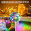 App-Controlled Decorative Lighting, 33FT RGB Copper Wire String Lights, Transform Your Space With Multicolor Festive Decorations 4