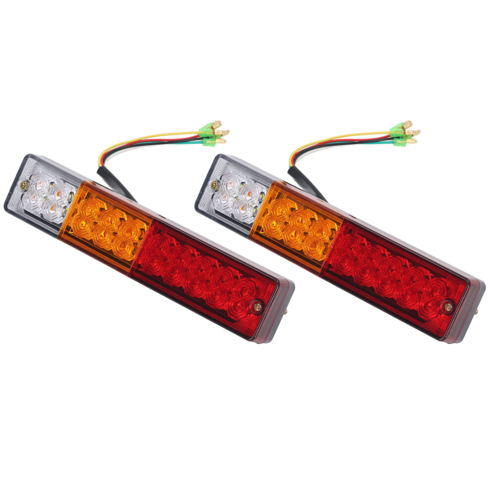 20-Led Super Bright Tail Bar, Waterproof And Energy-Saving For Trucks, Trailers, Rvs; Multi Purposes (2Pcs) Light 9479868683907