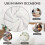 HELLOYOUNG Plush Throw Blanket Saltine Cookie Design Beige 6