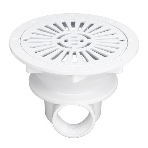 Pool Main Drain Floor Drain, ABS, G2Internal Thread