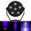 Rgbw Led Par Light, σκηνικό φως Dmx512Control με ευέλικτο φωτισμό γεγονότων για πάρτι, γάμο, 5