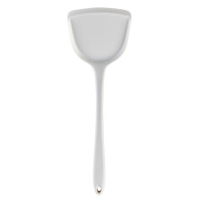Heat Resistant Silicone Spatula Non Stick Cooking Turner Kitchen Utensil White