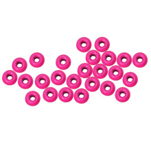 Angler's Dream, Great Value Bright Color Tungsten Beads for Nymph Fishing, Environmental Friendly Sink Fast Tapered Drilled Hole25Pcs