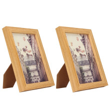 Retro dřevěný fotorámeček20,6x15,7cm (8,1x6,2 palce)