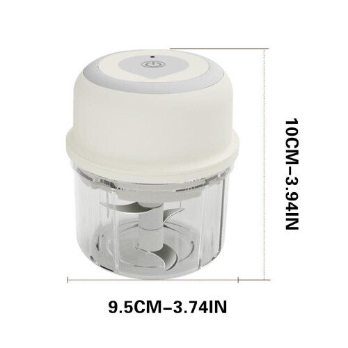 Φορητός ηλεκτρικός κόφτης σκόρδου 250ml, ασύρματος μίνι επεξεργαστής τροφίμων για 2