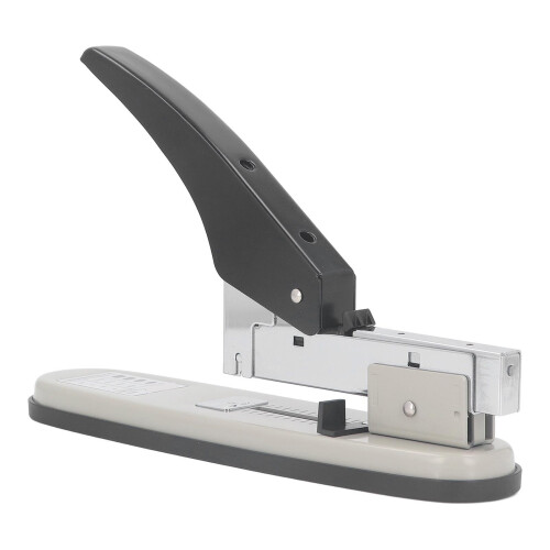 100Sheet High Capacity Stapler with Adjustable Stapling Margin Non Slip Base Jam Free Large Stapler for Professional Workspaces 1