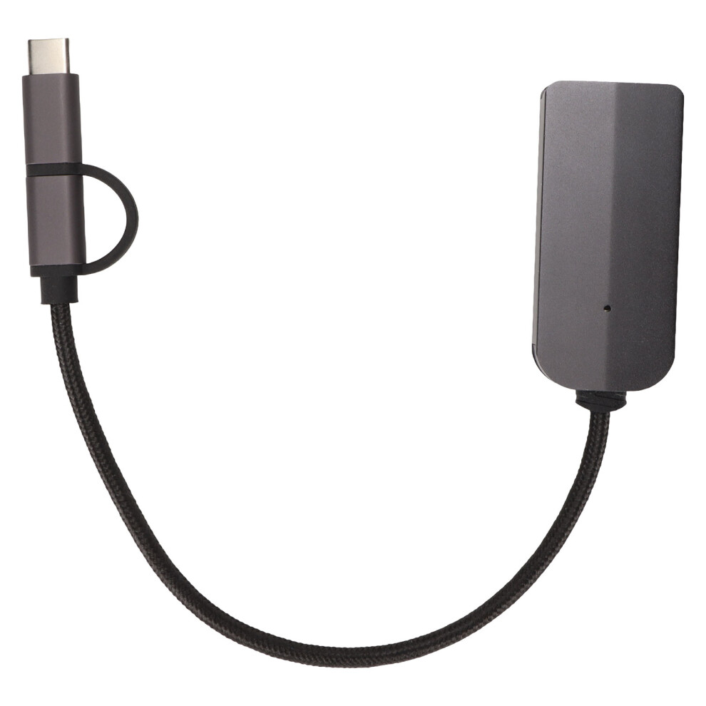 High-Definition Multimedia Interface Adapter, Mobile Phone To Hdtv Video Converter With Signal Interference Block And Plug And Play Design For 9365509899779
