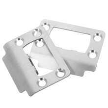 1 Set Universal Door Striker Plate Door Strike Plate Strike Plate Door Latch Plate Strike Plates For Interior Doors Door Lock Replacement Parts