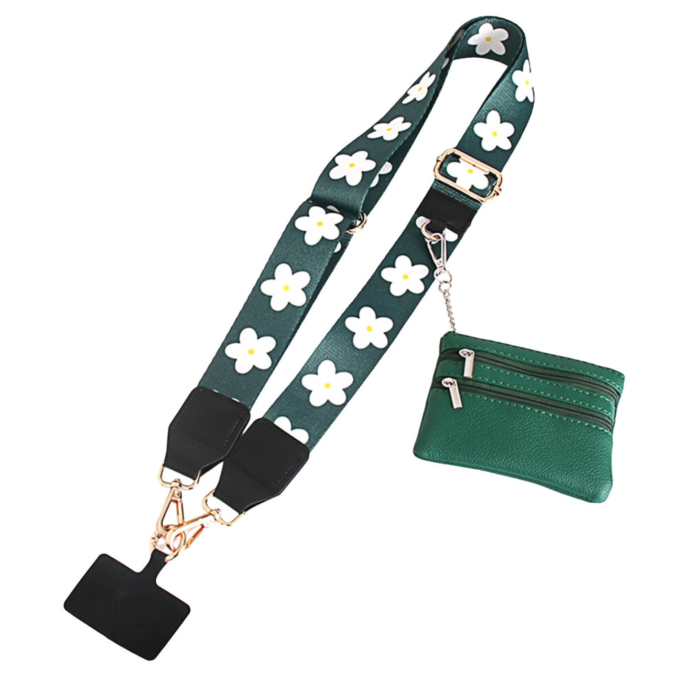 Clip And Go Strap For Phone With Wallet Crossbody Adjustable Crossbody Phone Strap With Zippered Pouch Mobile Phone Lanyard Bag 9450273065694