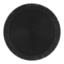 2026 New Autumn Round Paper Placemats – Woven Table Mats for Kitchen, Restaurant, Home, Farmhouse, Thanksgiving & Christmas Decor