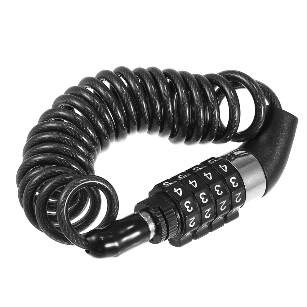 Helmet Lock Bike Cable Lock 4 Digit Security Resettable Combination Cable Locks 9496895257406