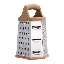 AuroraX Vegetable Slicer Grater, Stainless Steel Julienne Peeler & Shredder, Compatible with Sharp, 6-Sided Multifunctional Cutter