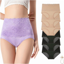 Evella Leak Proof Panties, 2025 evella leak proof underwear, High-Waist Tummy-Control Butt-Lifting Panties