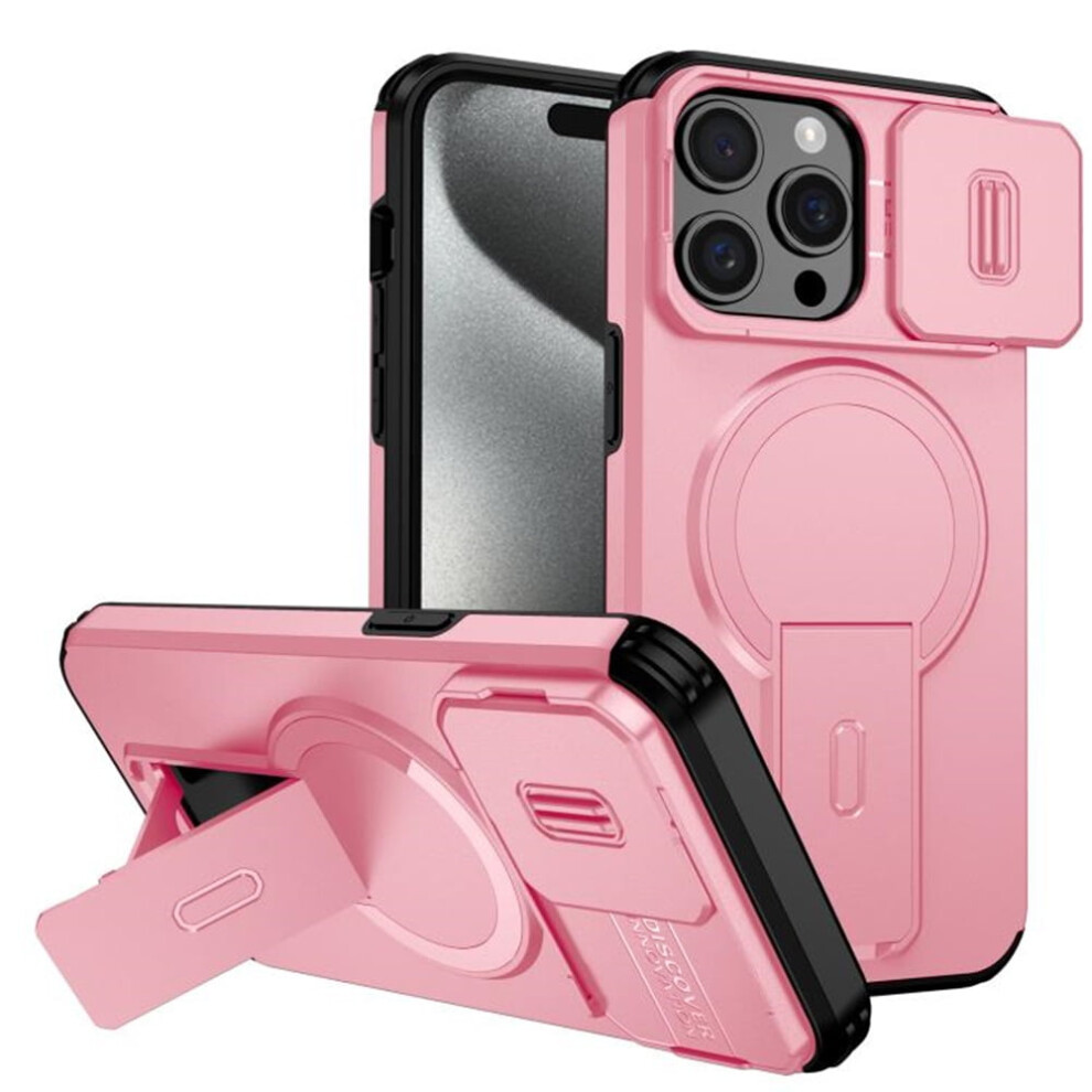 Iphone 15 Pro Rugged Case 6.1 Inch With Magsafe And Pink 908436813846