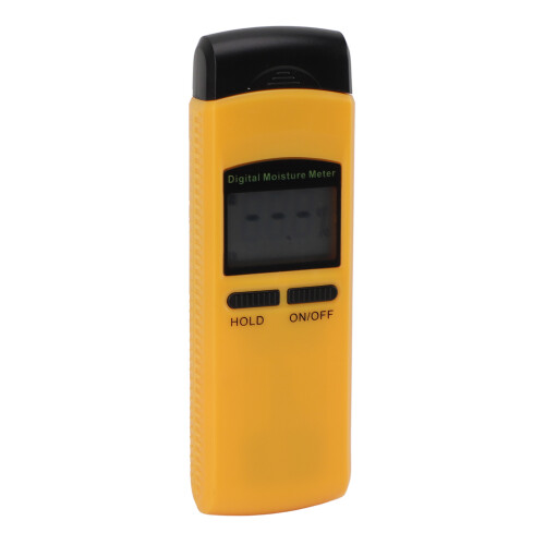 Moisture Tester With Hold Function Digital Moisture Meter Backlit LCD Display Water Leak Detector Pinless Type Fast Response Time 1