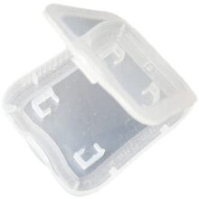 Plastic Secure Digital Memory Card Case and Holder for SD - 3 Case Pack no memory cards included