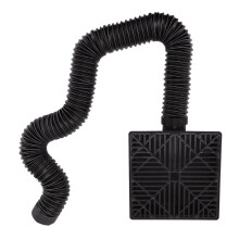 Downspout Extension for Catch Basin Black Low Profile Gutter Drainage
