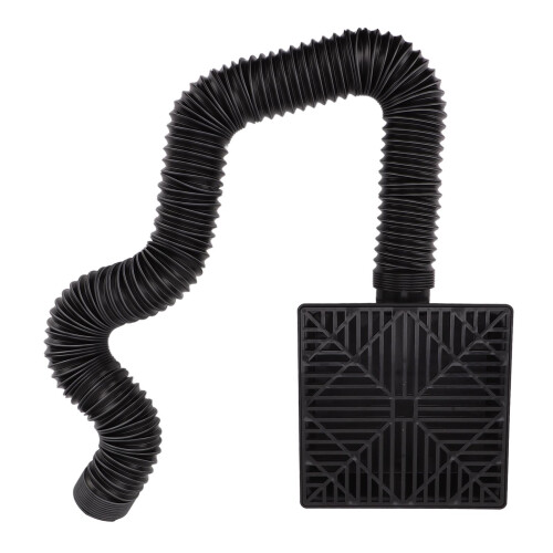 Downspout Extension for Catch Basin Black Low Profile Gutter Drainage