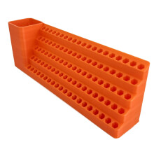 Aufbewahrungskoffer für 100 Bohrerbits (Schlagschrauber- und Akkuschrauberbits), Sechskantschlüsselhalter, kompatibel mit 1/4"/6,35-mm-Schaft,