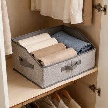 Foldable Trapezoid Storage Bin, 6.34 Gal, 15.7x12x7.9 in, Non-Woven Fabric, Closet Organizer for Clothes, Towels, Toys, Books – Compatible with