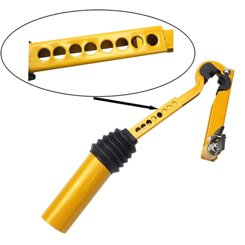 Steering Wheel Lock, Car Anti-Theft Security Lock, Handbrake Lock 2
