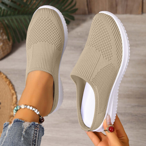 Willtoo Women's Wide Width Arch Support Slip-On Sneakers