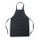 Cotton Canvas Kids Apron with Pocket Adjustable Black 23" x 1