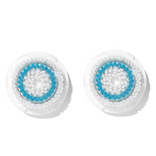 Brush Head Replacements Compatible with Clarisonic Mia 1/2, Mia Fit, Alpha Fit, Smart Profile Uplift & Deep Pore Facial (2 Pack)
