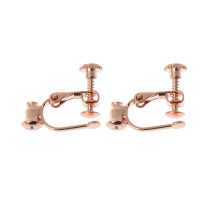 1 Pair DIY Earring Converters For No-pierced Ears Turn Any Stud Into A Clip-On