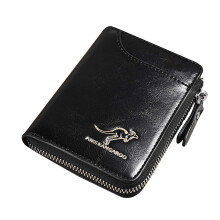 Mens RFID Blocking Leather Wallet Credit Card ID Holder Zipper Purse Waterproof Wallets