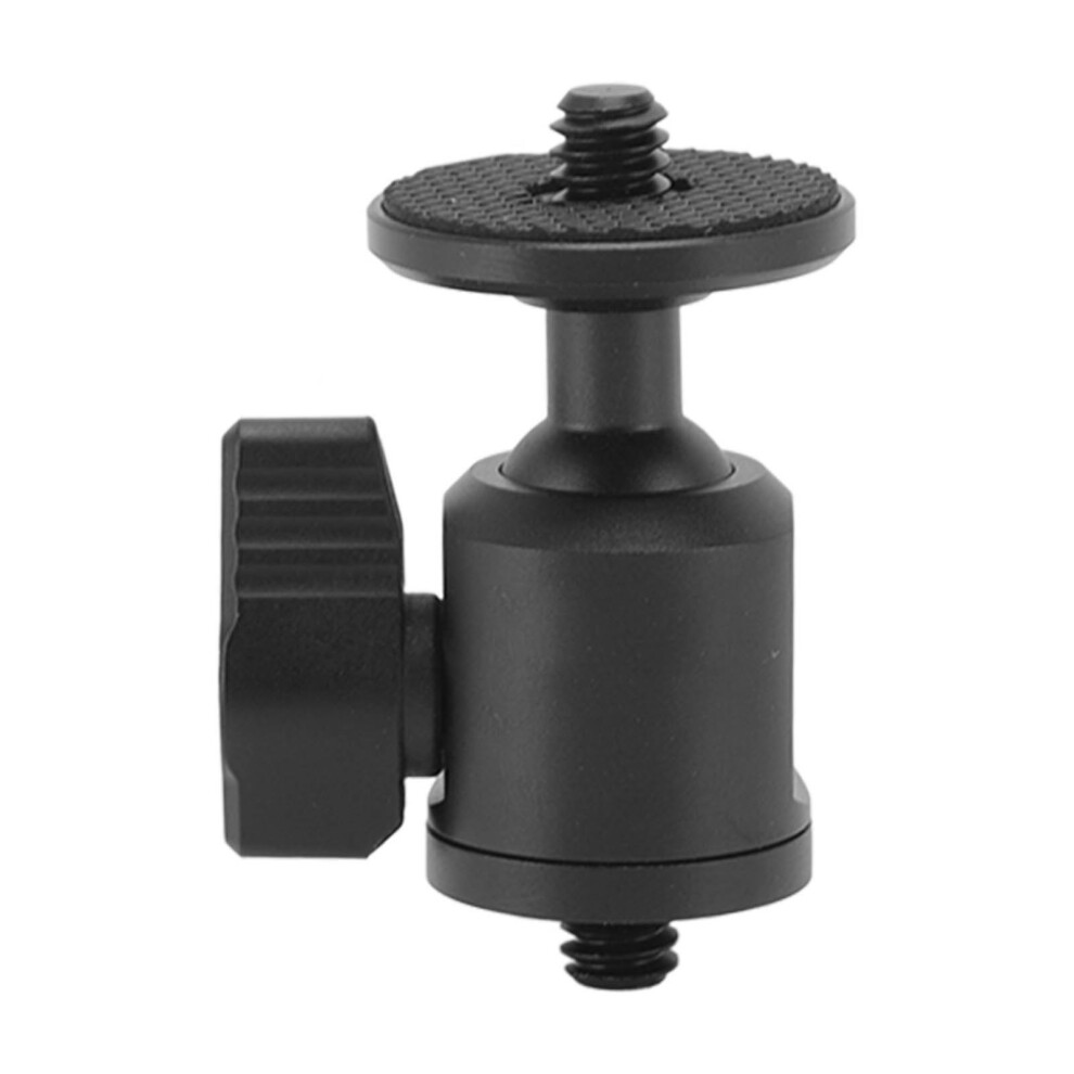 Rotating Swivel Mini Ball Head, Widespread Compatibility For Dslr Camera, Camcorder, Smartphone, Led Video Lights, Microphones And Video Monitors 9175034557613
