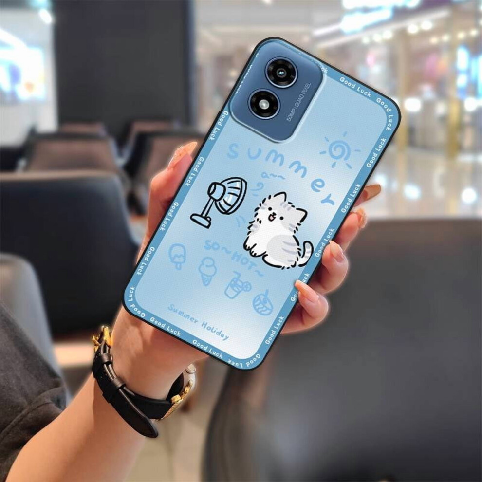 Moto G Play 2024/4G/5G Phone Case Â Dirt-Resistant, Shockproof Tpu, Anti-Dust, Full-Wrap Graffiti Design 9329345382024