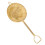 Elegant Copper Tea Infuser, Hand-Woven Double Layer Filter for Loose Leaf Brewing 2