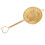 Elegant Copper Tea Infuser, Hand-Woven Double Layer Filter for Loose Leaf Brewing 3