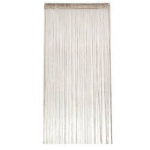 Hanging Beaded Curtains String Curtain Panels Door Fly Screen Room Divider 2PC