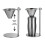 Versatile Brewing Experience: Durable304Stainless Steel Ensures Longevity, Sandblasted Surface Provides A Smooth Touch, Adjustable Height Ring 3