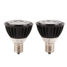 7W E17 LED-spotpære med varmt lys, 2-pakning