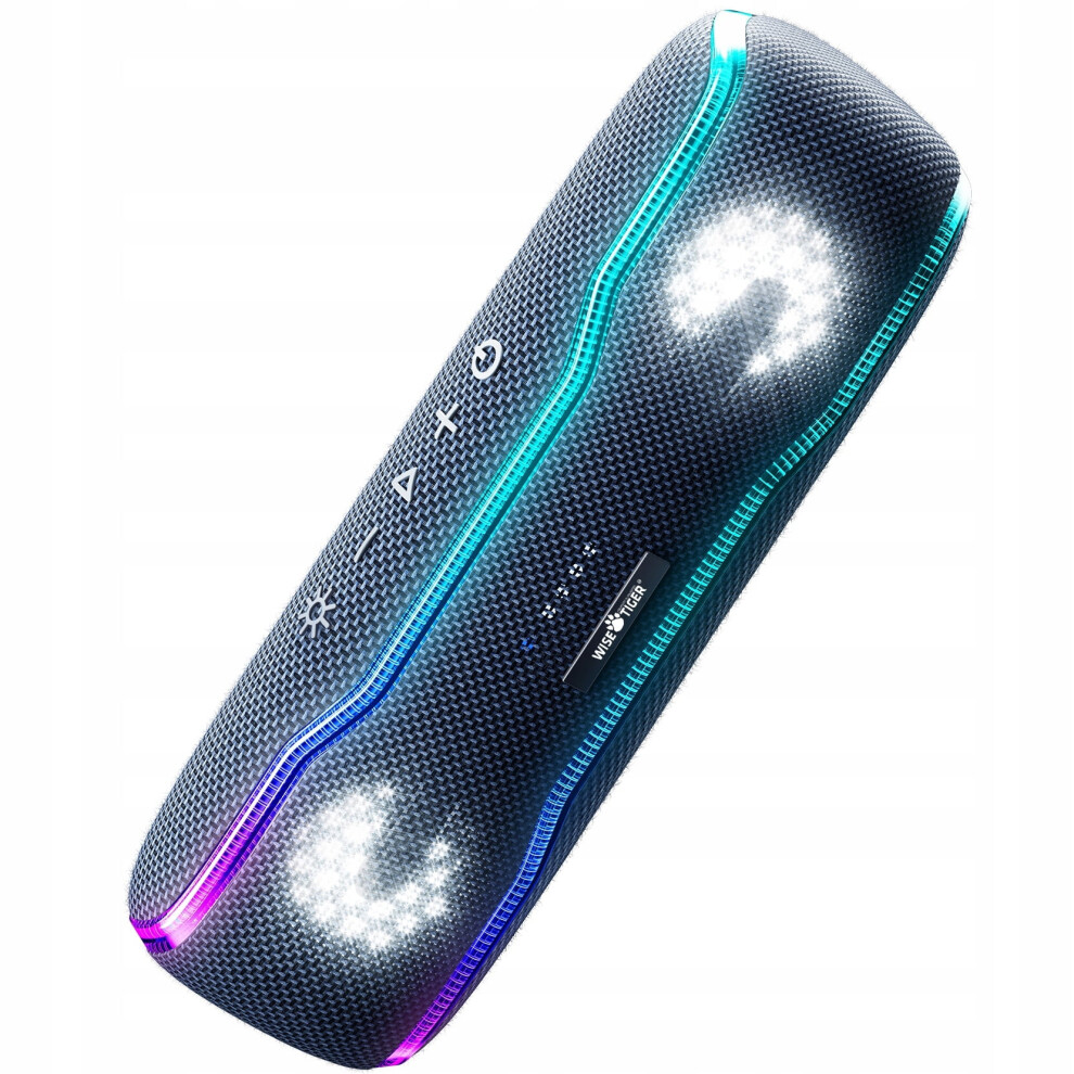 Dazzling 25W Rgb And Powerful Bass Drum Ipx7 Bluetooth Speaker Light 9448990691104