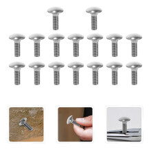 30Pcs 3.00X2.00X2.00cm Square Neck Carriage Bolts for DIY Projects 304 Stainless Steel